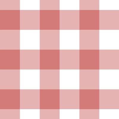 Papel De Parede Doce Estilo Xadrez Rosa 81970