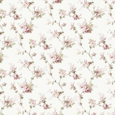Papel De Parede Happy Floral Branco 12318