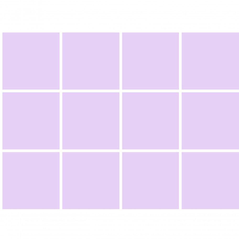 Papel De Parede Doce Estilo Geométrico Lilás 82373 - 1