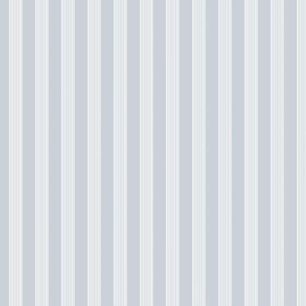 Papel De Parede Happy Listrado Azul 12386 - 1