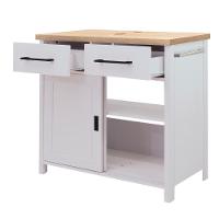 Gabinete Banheiro Com Tampo 2 Pt 2 Gv 85 Cm Bn04 Cinza Dtall - 5