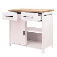 Gabinete Banheiro Com Tampo 2 Pt 2 Gv 85 Cm Bn04 Branco Dtall - 5