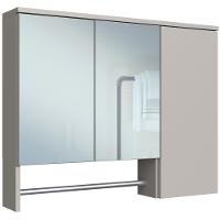 Espelheira Com 3 Portas E Toalheiro 80 Cm Es9000 Mell Arenas Faem Mell Arenas - 1