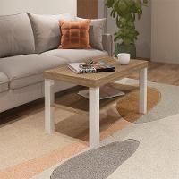 Mesa De Centro Para Sala 80 Cm 4565 Carvalho Off White Arly Carvalho Off White - 7