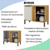 Balcao Canto Reto 98 Cm Mdp Vera Bve05 Marrocos Off White Mxm