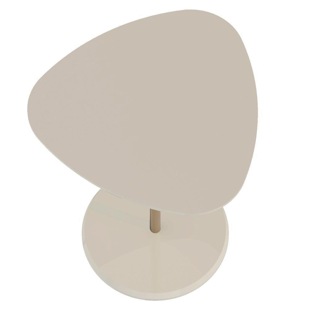 Mesa Apoio Alta Mdf Para Sala De Estar 51 Cm 4695 Off White Arly - 7