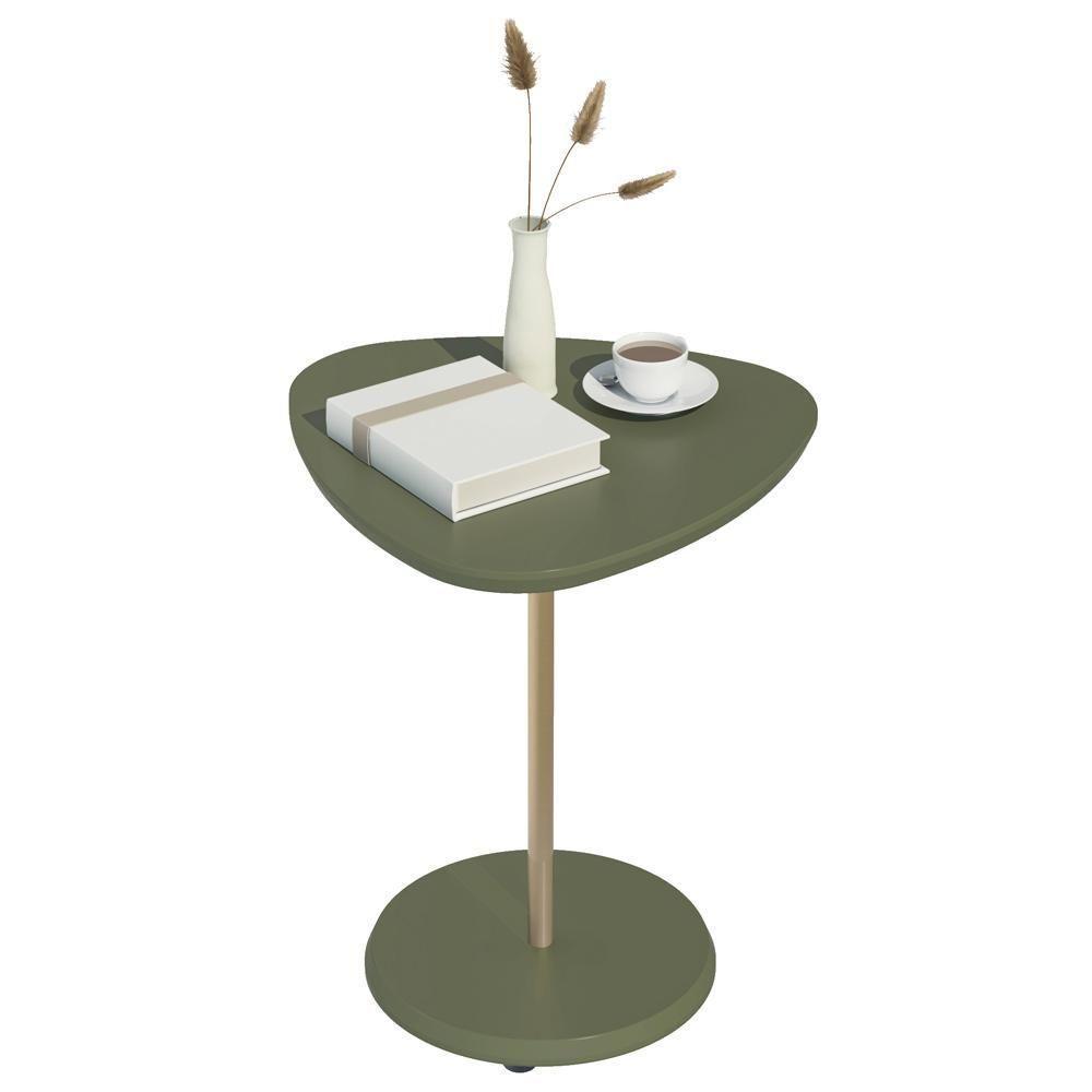 Mesa Apoio Alta Mdf Para Sala De Estar 51 Cm 4696 Menta Arly Menta - 8