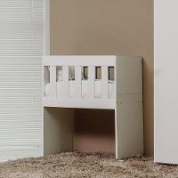 Mini Berço Moises Com Colchao E Rodizios Bbi54 Branco Dtall - 2