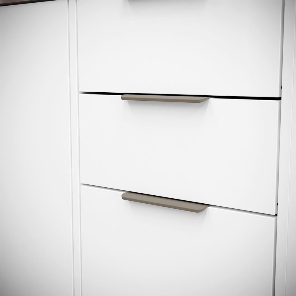 Balcao Pia Sem Tampo 120 Cm Glor Bgl02 Branco Neve Mxm - 6