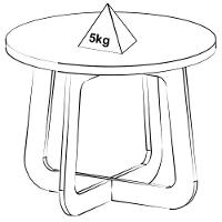 Mesa De Centro Para Sala De Estar 59 Cm 4670 Cinamomo Arly Cinamomo