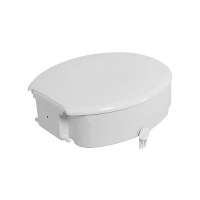 Assento Sanitário Elevado Astra Tae13t-t Com Tampa E Trava 13cm Anatômico Branco