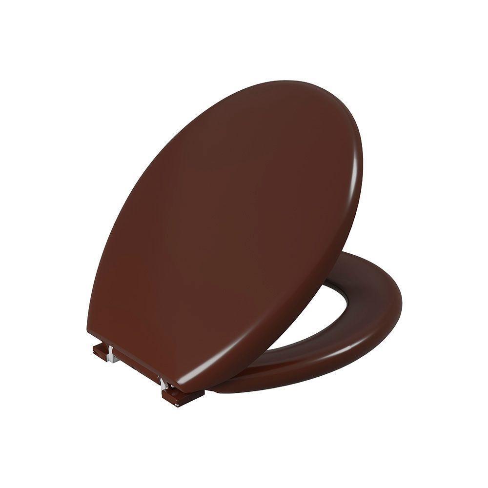 Assento Sanitário Plástico Astra Tpk-as Almofadado Marrom - 3