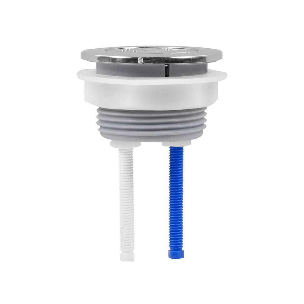 Botão De Acionamento Duplo Superior Para Caixa Acoplada Mbd Cromado - 2