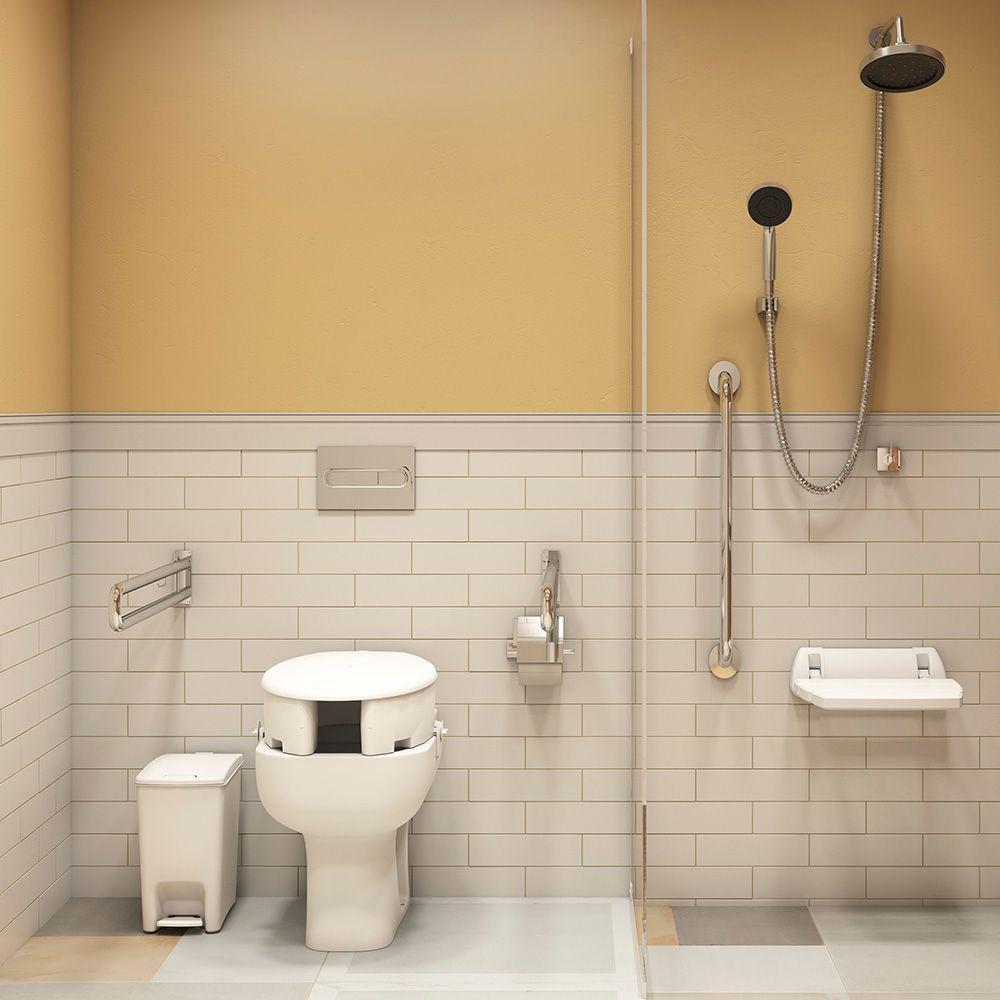 Lixeira Astra Lpda10 Com Pedal Dupla Abertura 10l Retangular Branco - 3