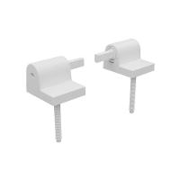 Conjunto De Fixação Para Assento Sanitário Com Fechamento Suave Astra Sc-kit Branco - 1