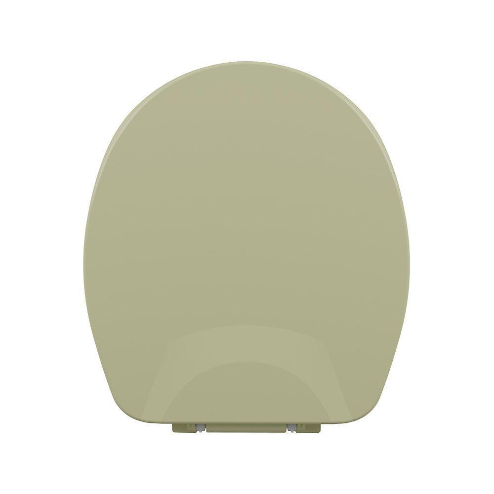 Assento Sanitário Plástico Astra Tas-k Almofadado Bege - 4