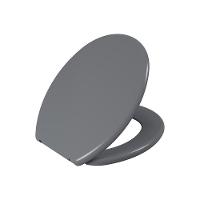 Assento Sanitário Plástico Astra Tpj-as Anatômico Cinza - 3