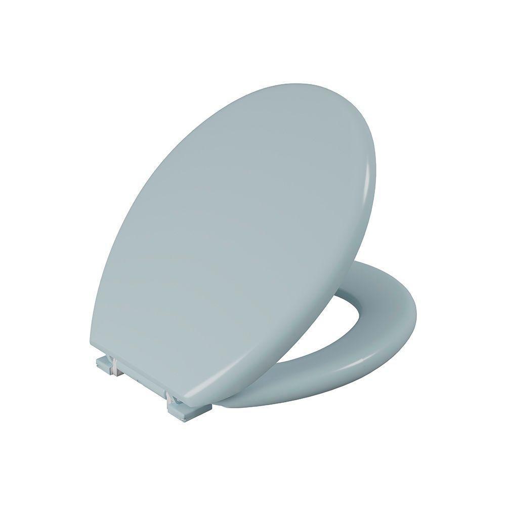 Assento Sanitário Plástico Astra Tpk-as Almofadado Azul - 3