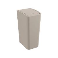 Lixeira Astra Ltc2 Com Tampa Click 8l Retangular Argila - 1