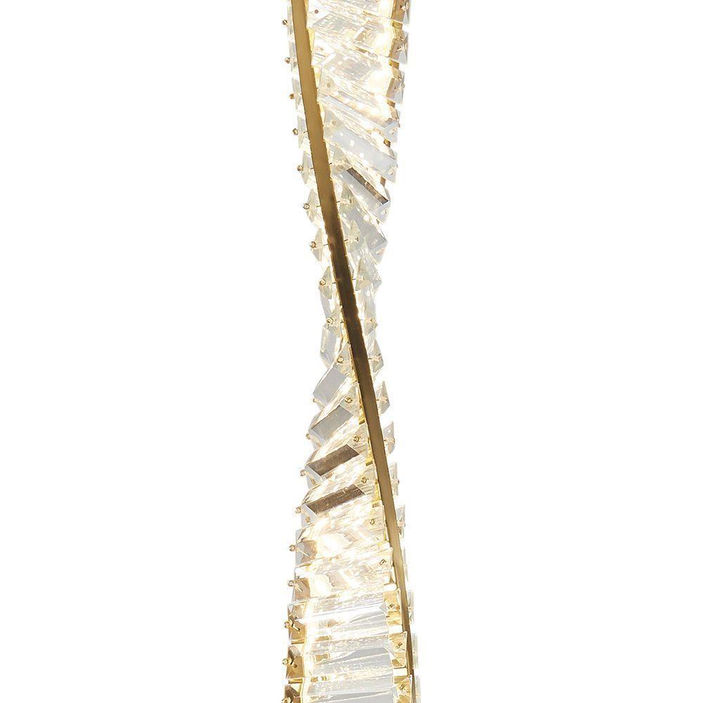 Lustre Pendente Skylight Dna 3078l Led Bivolt Dourado-translucido - 2