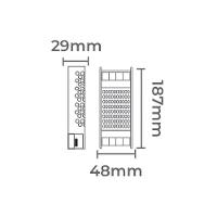 Fonte De Alimentação Chaveada Nordecor Dimerizável 12v 5a - 60w 220v Unica 7082 - 2