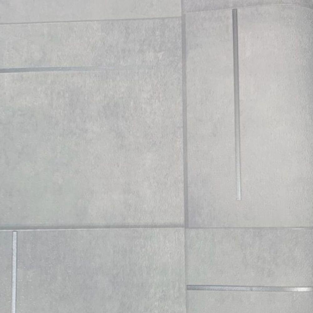 Papel De Parede Santorini Geométrico Cinza Sn161 - 2