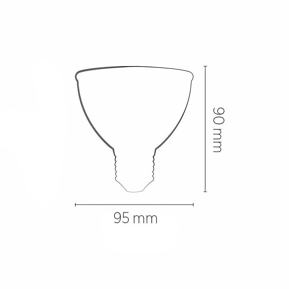 Lâmpada Led Save Energy Par 30 Crystal S2 10w E27 Bivolt 2700k Luz Amarela Se-115.3205 - 3