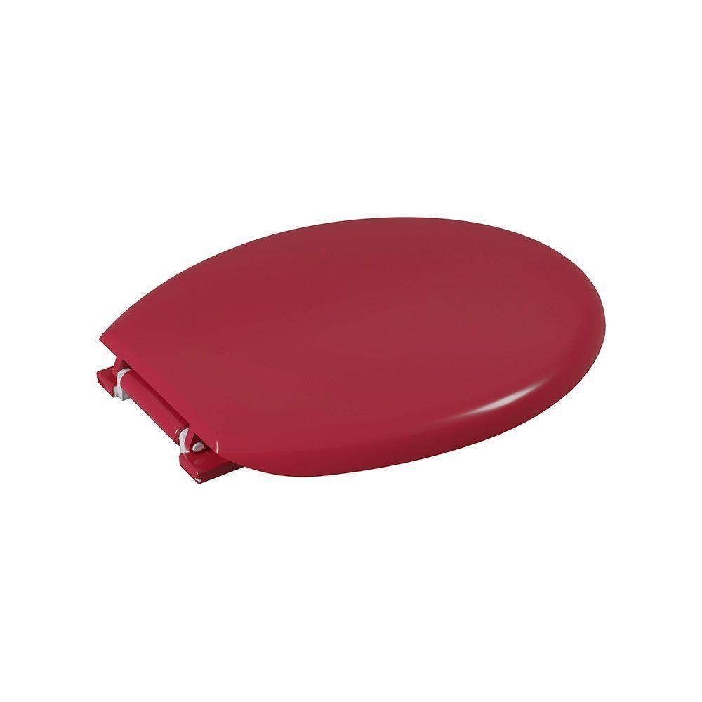 Assento Sanitário Plástico Astra Tpk-as Almofadado Bordô - 1