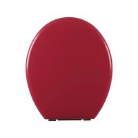 Assento Sanitário Plástico Astra Tpk-as Almofadado Bordô