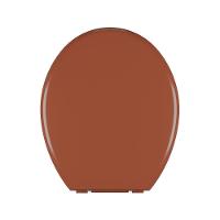 Assento Sanitário Plástico Astra Tpk-as Almofadado Caramelo