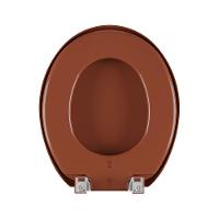 Assento Sanitário Plástico Astra Tpk-as Almofadado Caramelo - 5