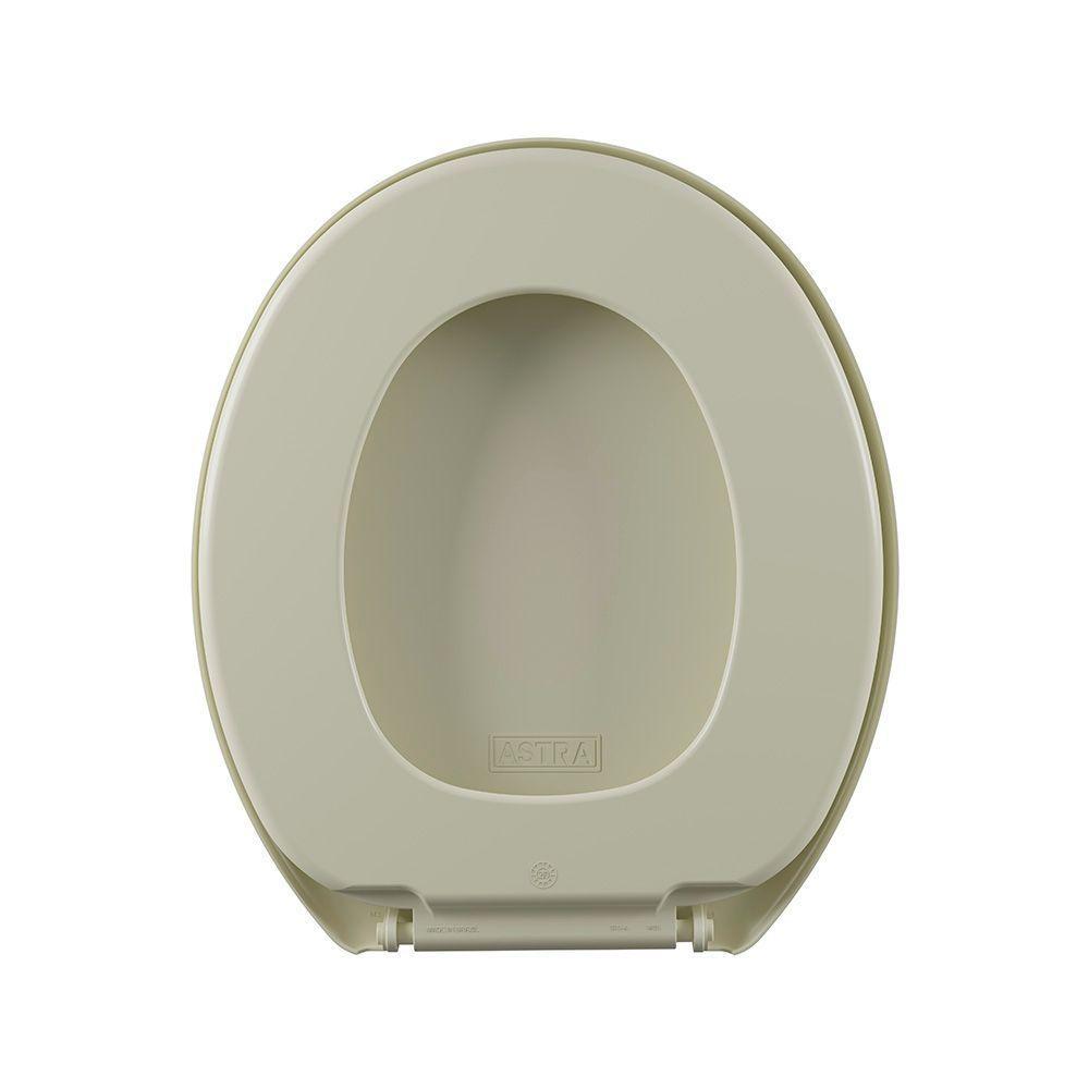 Assento Sanitário Plástico Astra Tpj-as Anatômico Bege - 5
