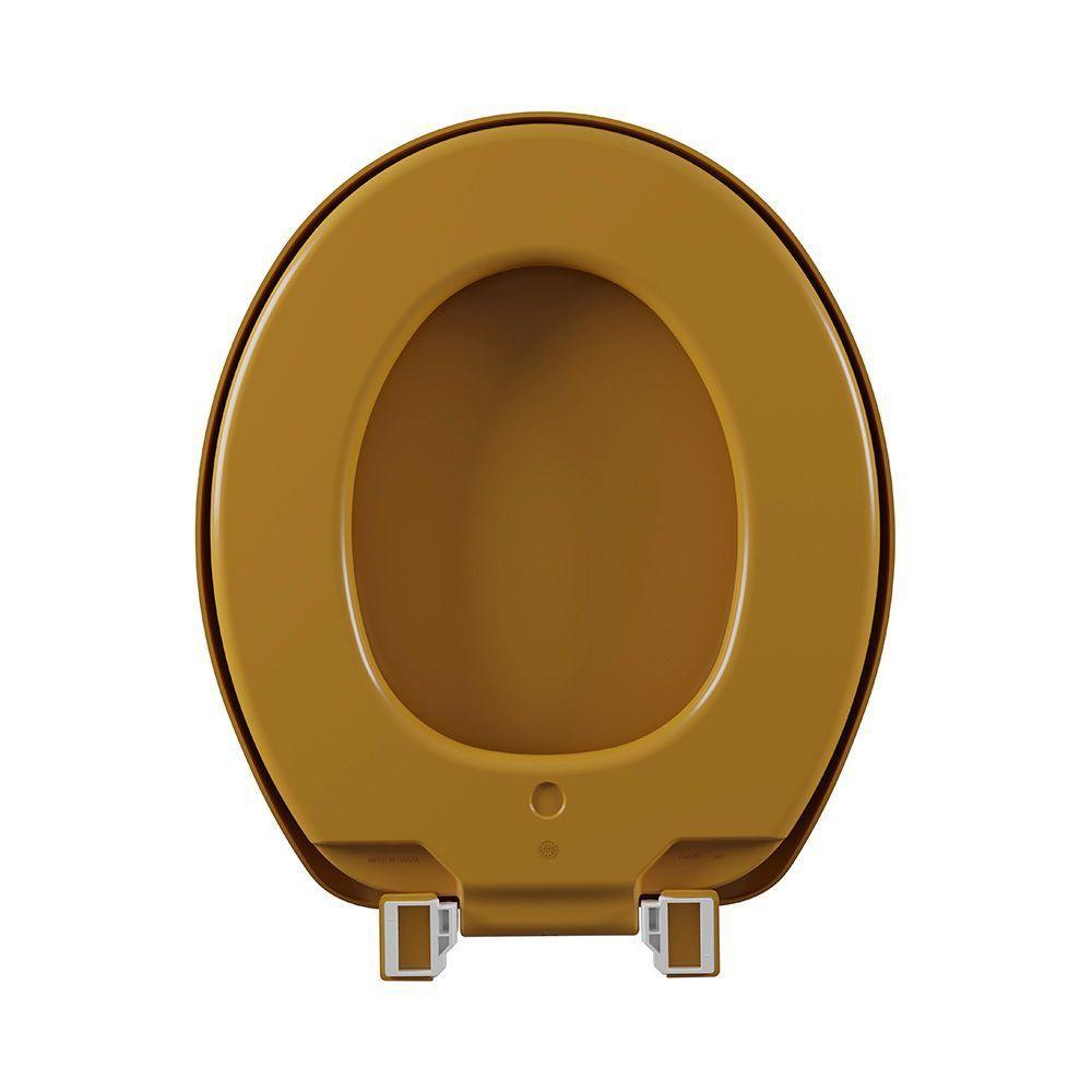 Assento Sanitário Plástico Astra Tar-as Almofadado Reforçado Caramelo - 5