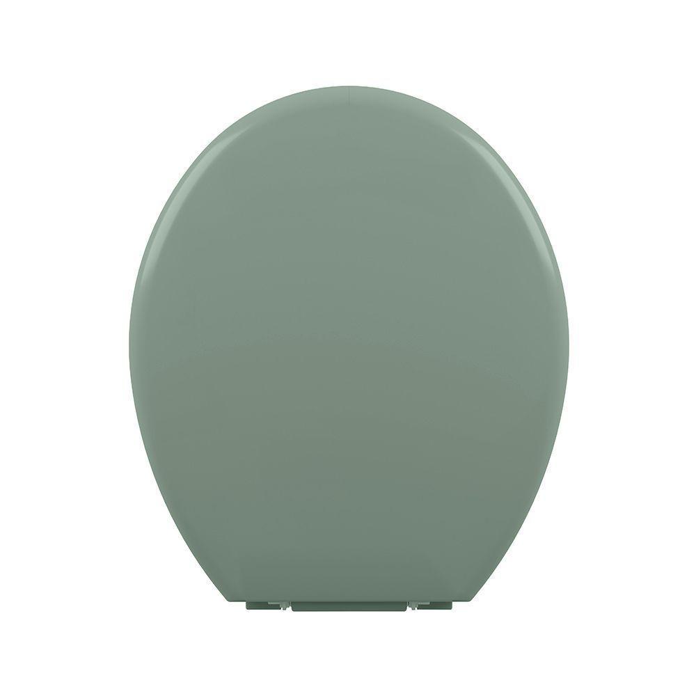 Assento Sanitário Plástico Astra Tpk-as Almofadado Verde - 4