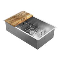 Cuba Docol Bistrô 70x40 90021166016 Inox Escovado Com Acessórios E Lixeira - 2