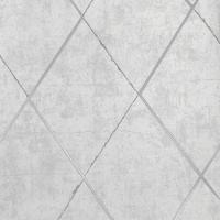 Papel De Parede Santorini Geométrico Cinza Sn131 - 1