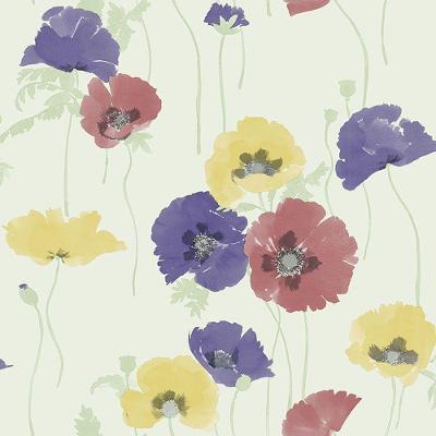 Papel De Parede A Maze Flores Coloridas Am22702 - Rolo 10m X 0,53m