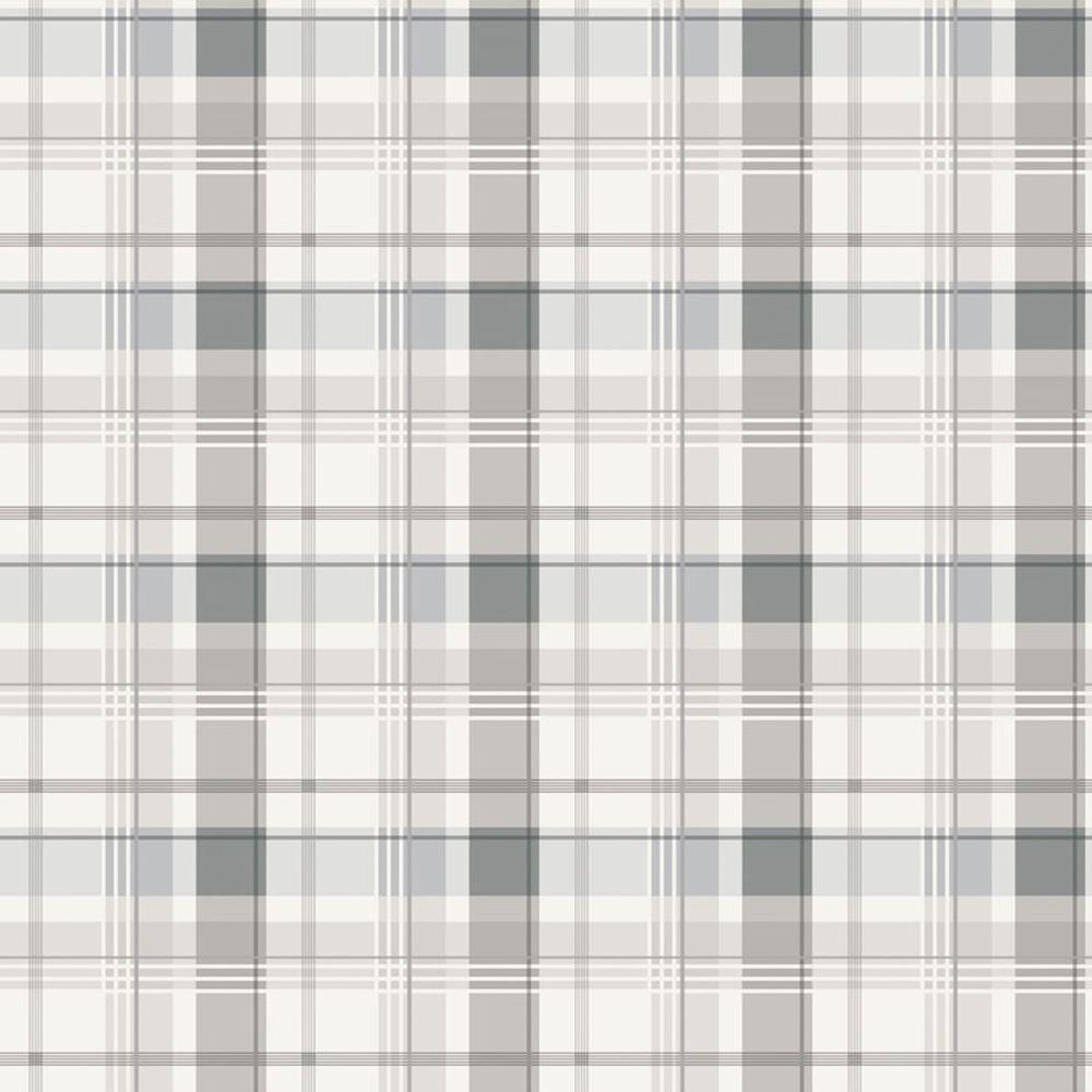Papel De Parede Line Art Xadrez Pc8v029 - Rolo 10m X 0,53m - 1