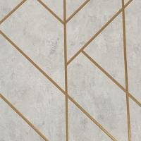 Papel De Parede Santorini Geométrico Cinza Sn81 - 1