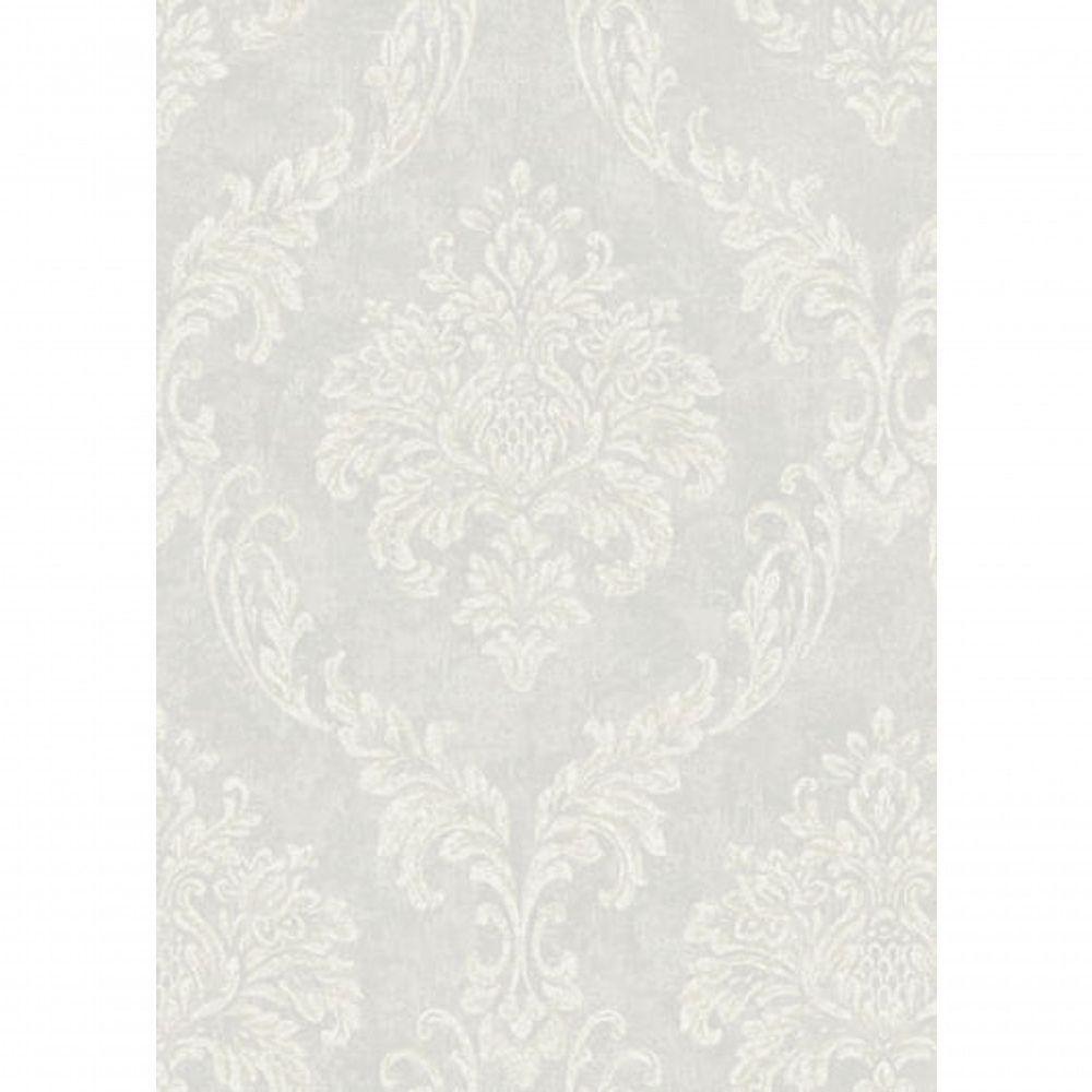 Papel De Parede Flow Damask Cintilante A8011103 Rolo 10m X 0,53m - 1