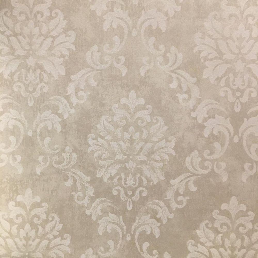 Papel De Parede Flow Damask Efeito Manchado A8020101 Rolo 10m X 0,53m - 1