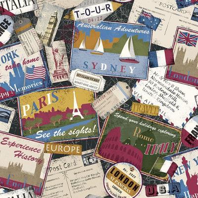 Papel De Parede My Adventures Ma66103 - Rolo 10m X 0,53m