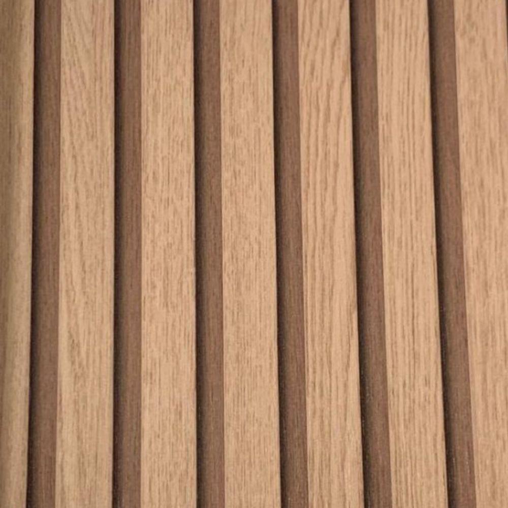 Papel De Parede Santorini Listrado Marrom Sn01 - 1