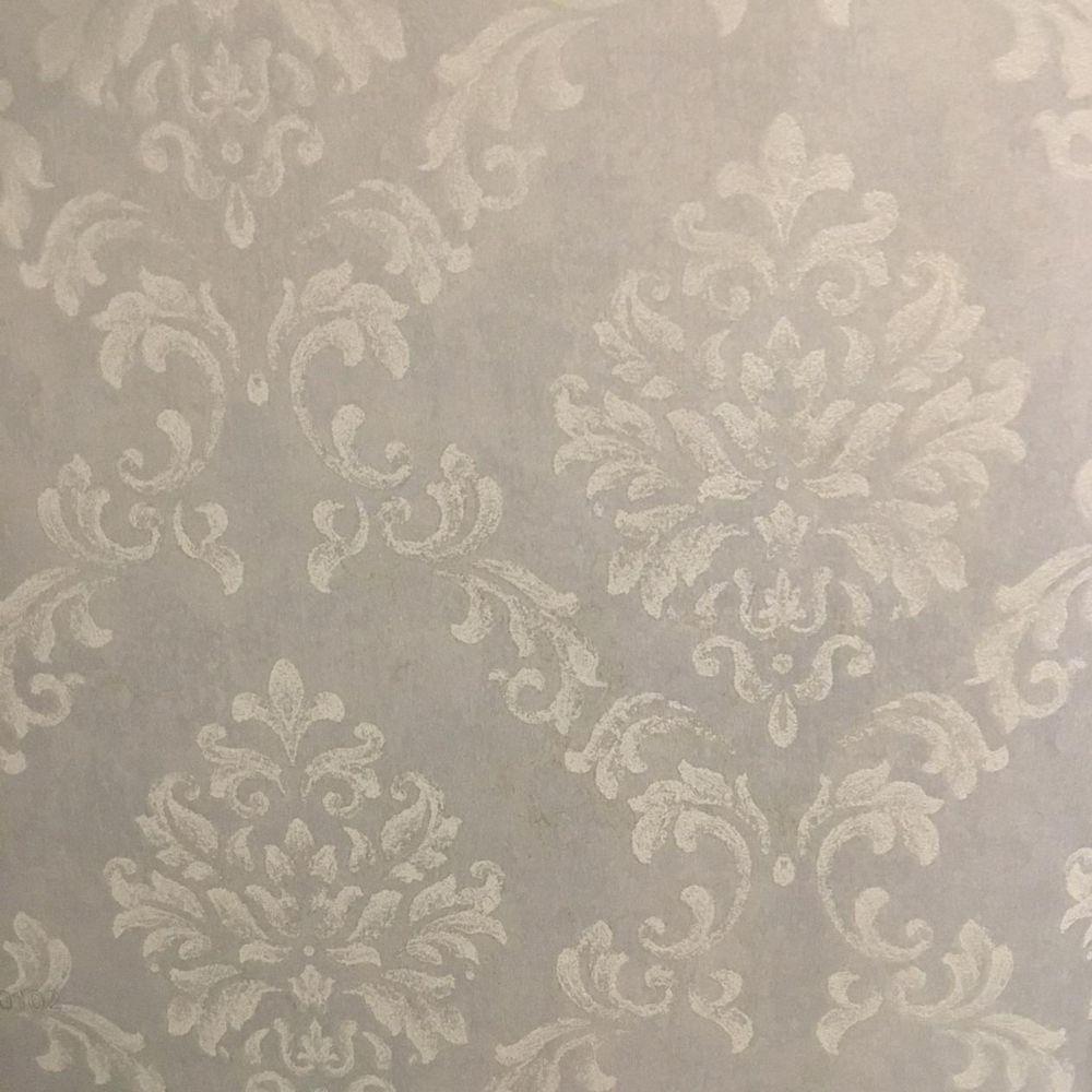 Papel De Parede Flow Damask Efeito Manchado A8020102 Rolo 10m X 0,53m - 1