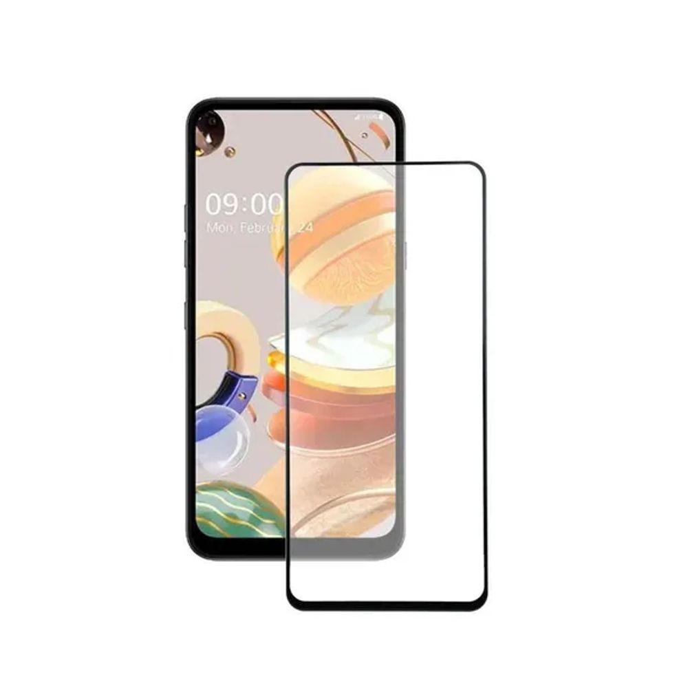 Película De Vidro 3d 4d 5d Para Lg K61 - Cor Preta - 1