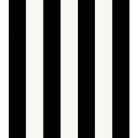Papel De Parede Line Art Black Stripes Mt779201 - Rolo 10m X 0,53m - 1