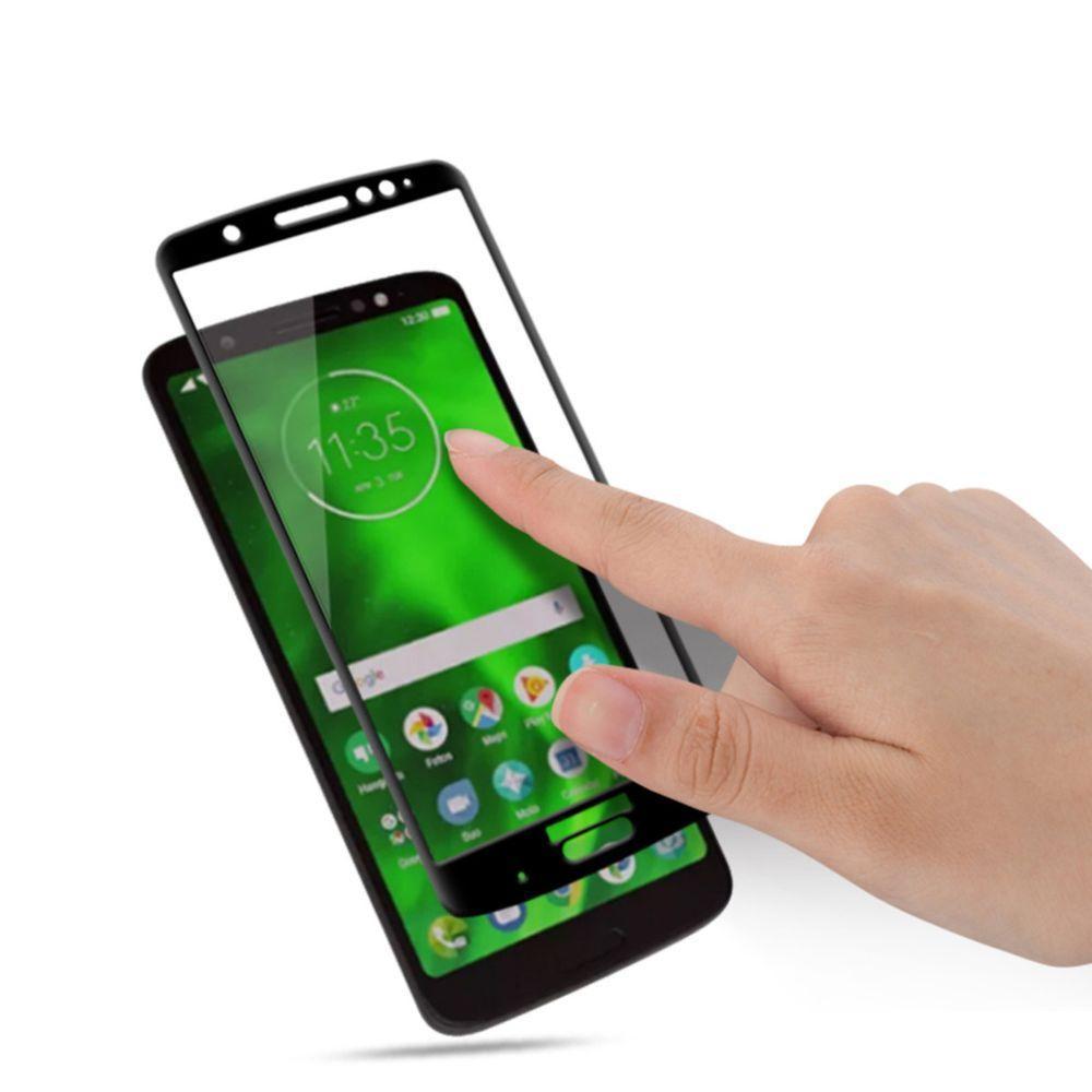 Pelicula De Vidro 3d 4d 5d Para Moto G6 Plus Xt1926 - Preta - 2