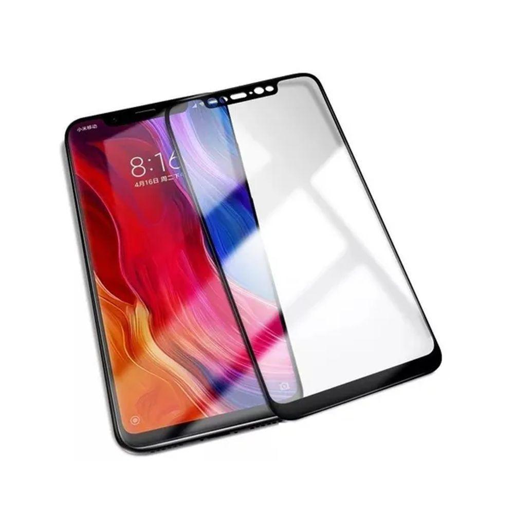 Pelicula De Vidro 3d 4d 5d Xiaomi Mi 8 E Mi 8 Pro - Cor Preta - 2