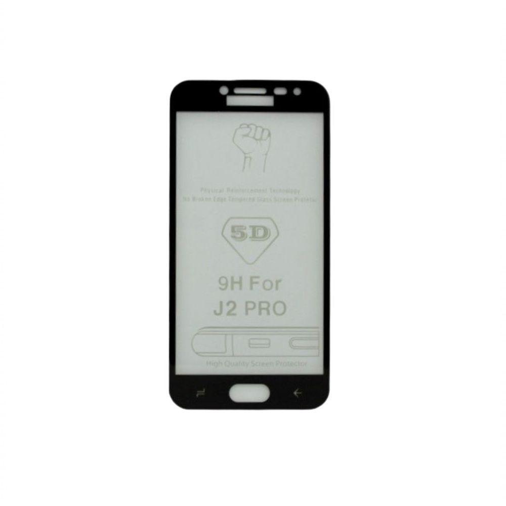Pelicula De Vidro 3d 4d 5d Para Galaxy J2 Pro J250 - Preta - 2