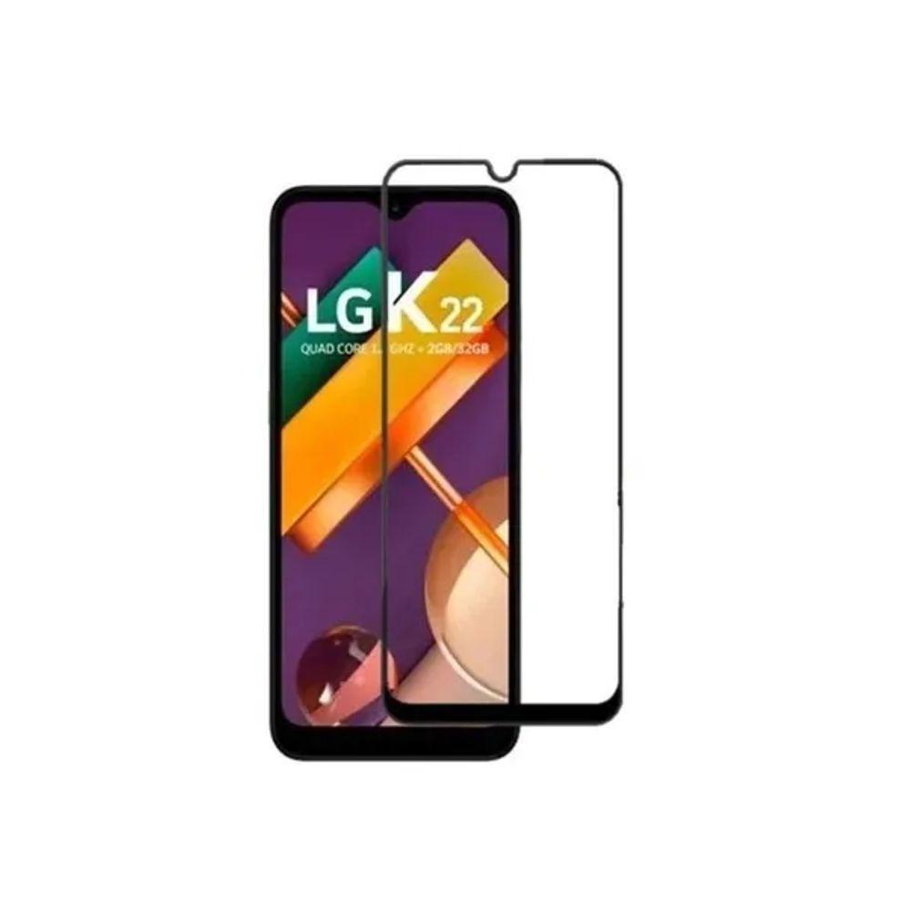 Película De Vidro 3d 4d 5d Para Lg K22 - Cor Preta - 1